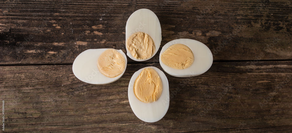 cooked eggs on wood cooked eggs on wood
