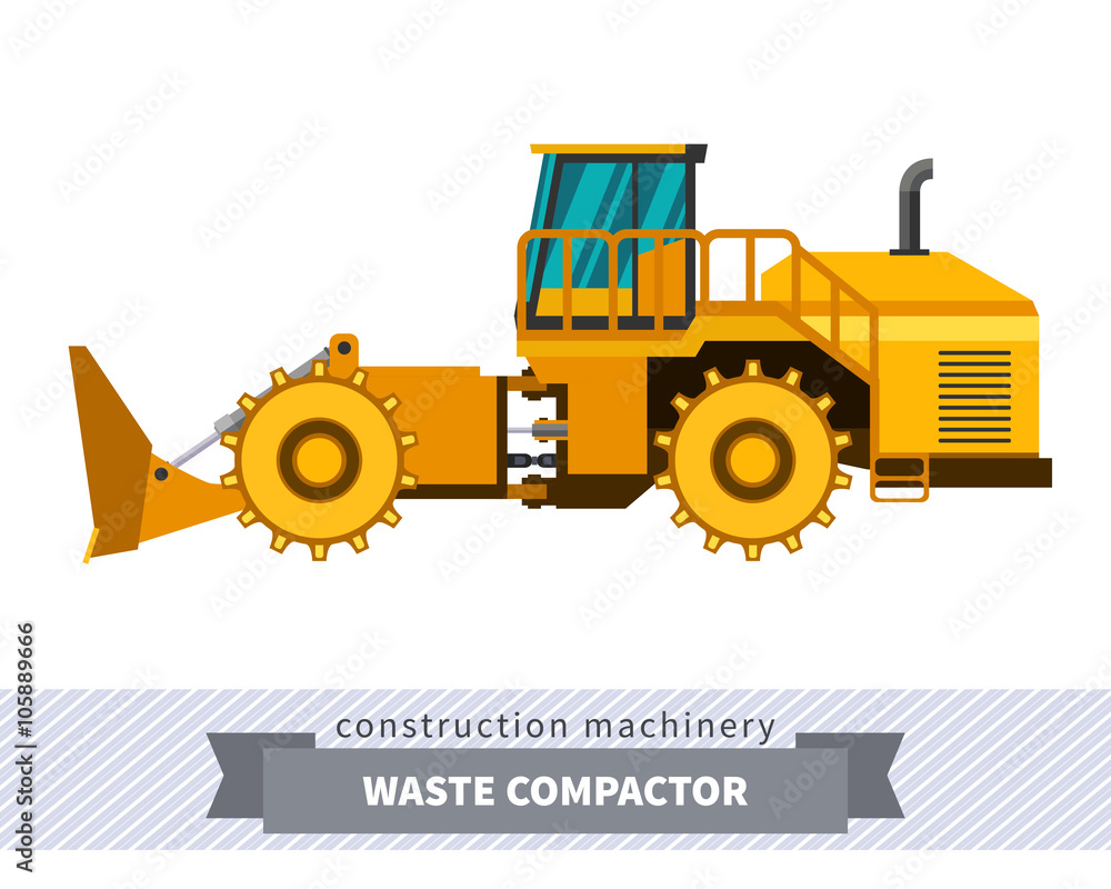 Landfill Compactor" Images – Browse 38 Stock Photos, Vectors, and Video |  Adobe Stock