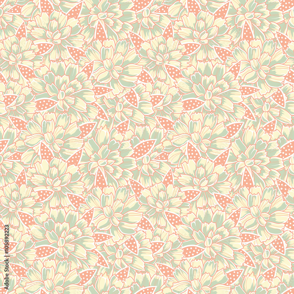 Seamless floral pattern Seamless floral pattern
