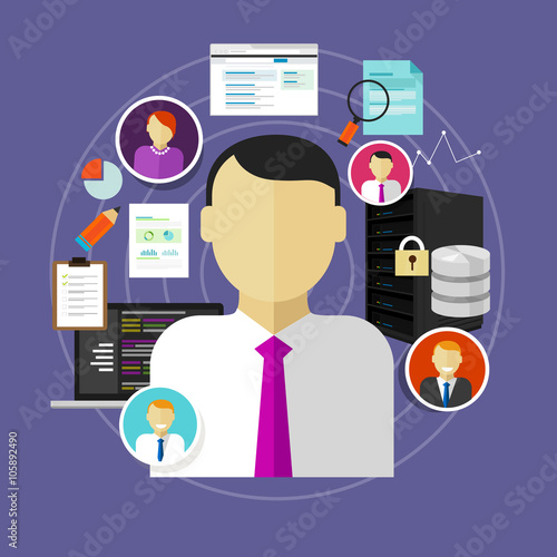 career in IT technology CIO chief information officer to administrator staff and programmer