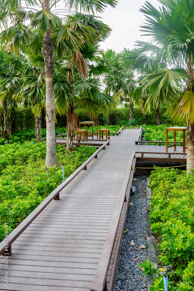 Wooden bridge Wooden bridge