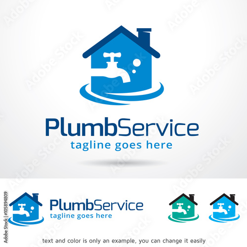 Plumb Service Logo Template Design Vector