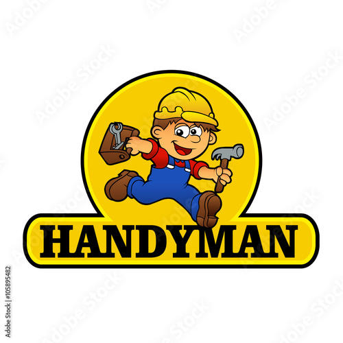 Carpenter Cartoon Illustration