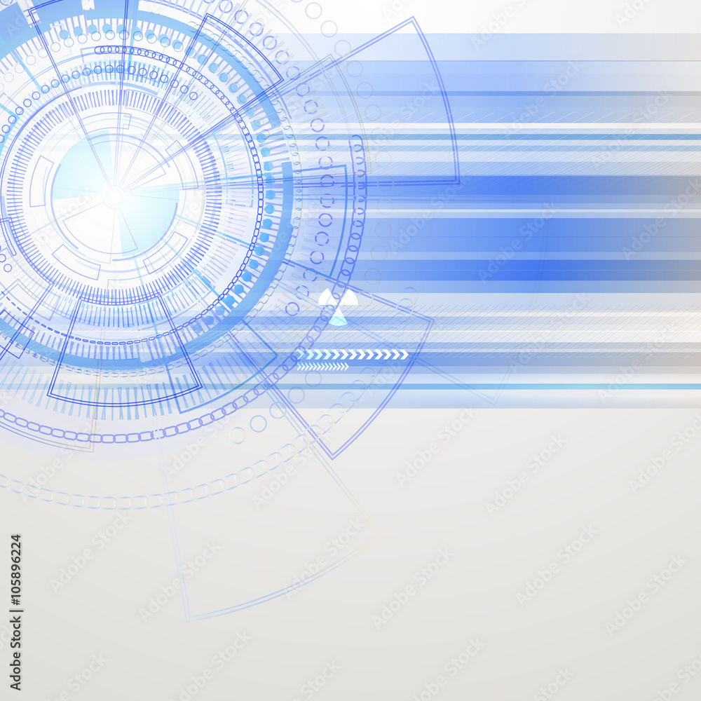 Obraz premium Abstract vector lines.