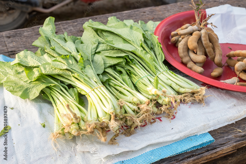 Vegetables in Thai market