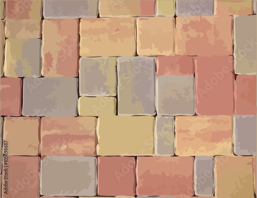 Pavement slabs vector texture