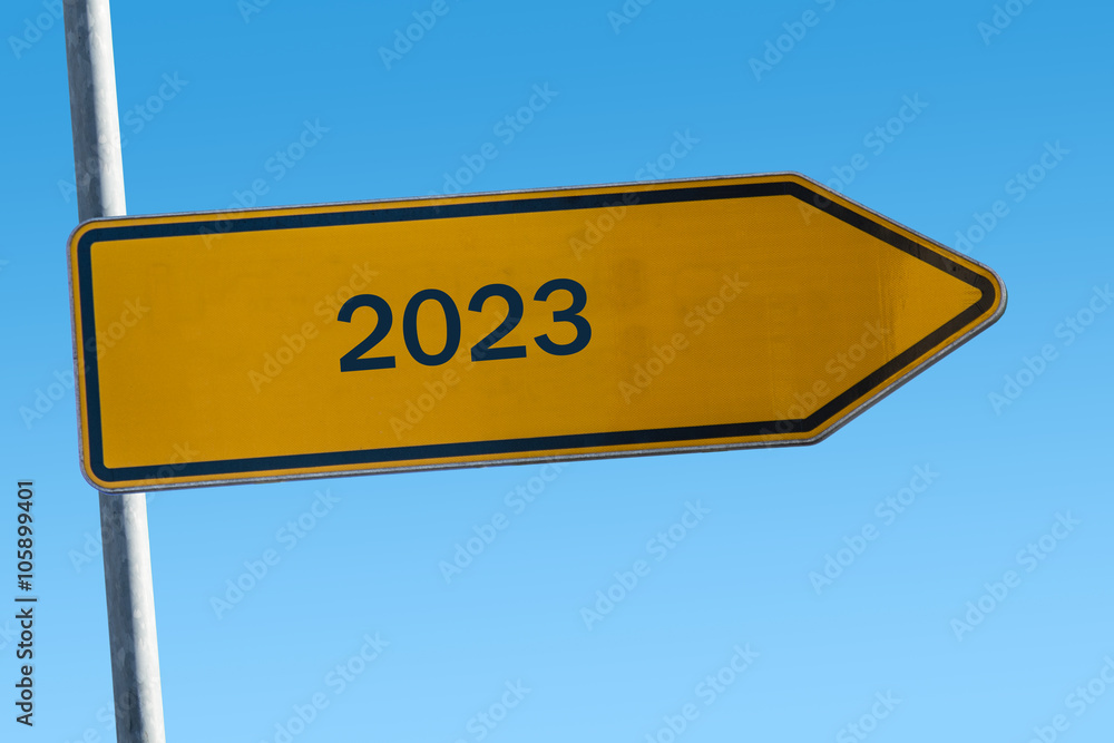 Fototapeta premium Schild 65 - 2023