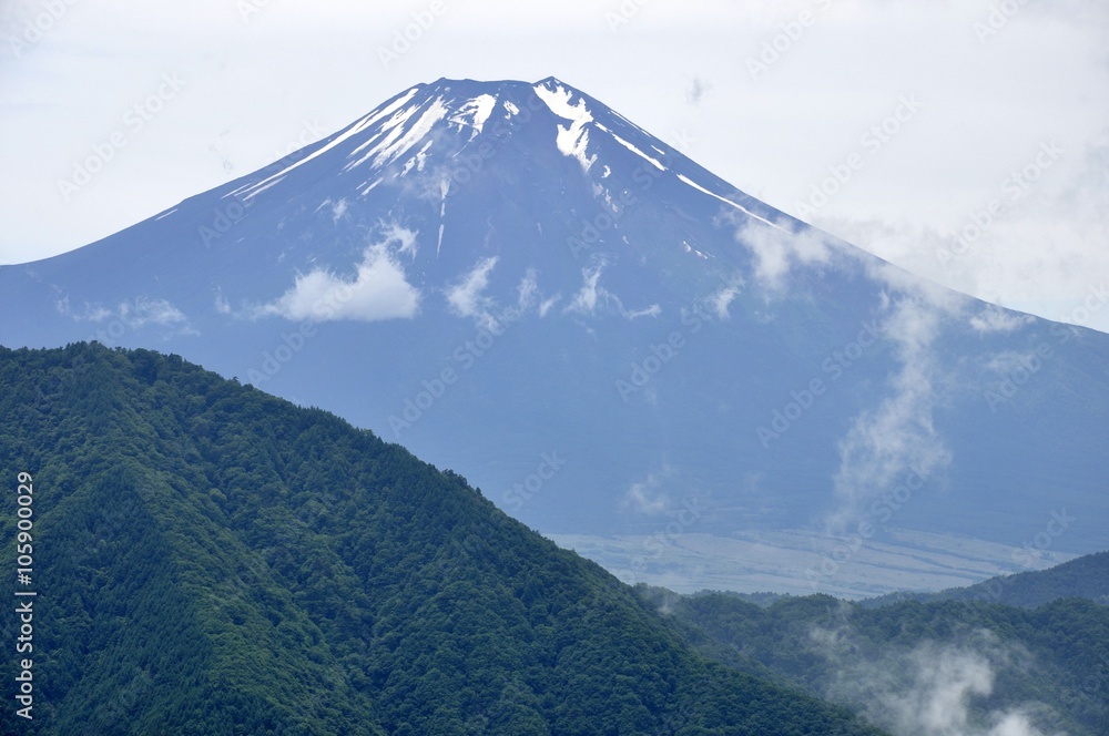 Fototapeta premium 夏の富士山