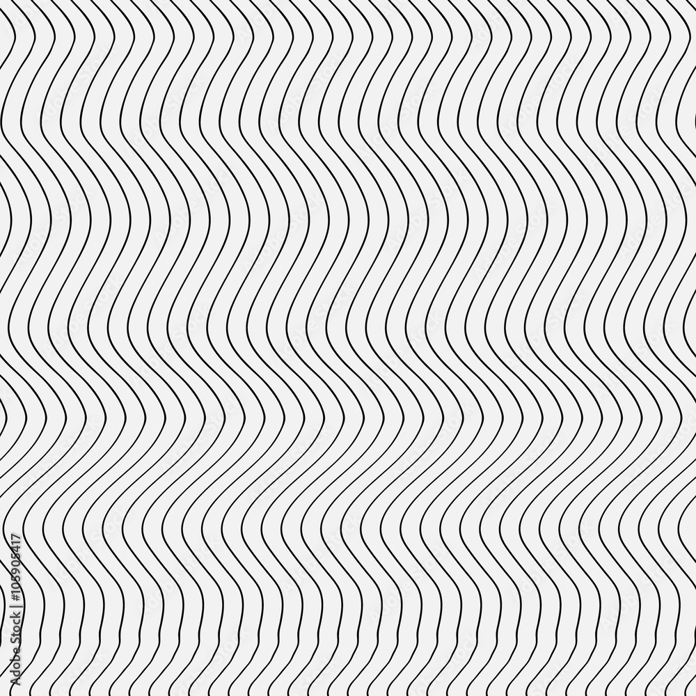 Abstract pattern stripes
Abstract pattern thin black wavy lines on a white background
