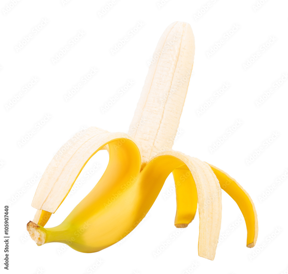 Banana isolated on white background Banana isolated on white background