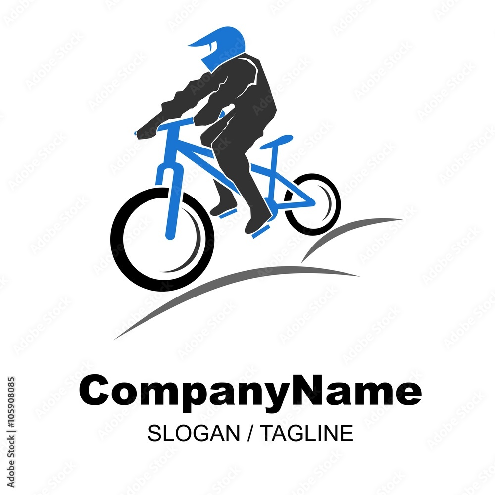 bike shop logo icon Vector Stock Vector | Adobe Stock