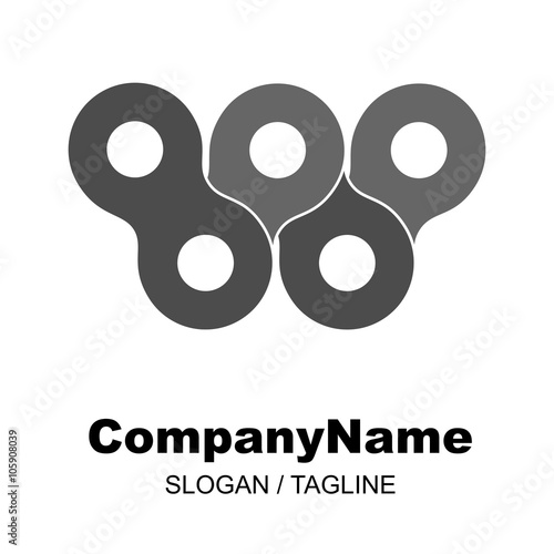 bike shop logo icon Vector