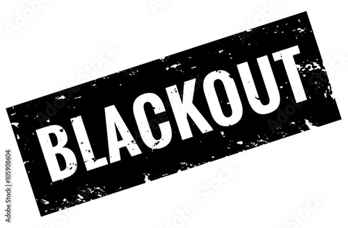 blackout stempel rot 