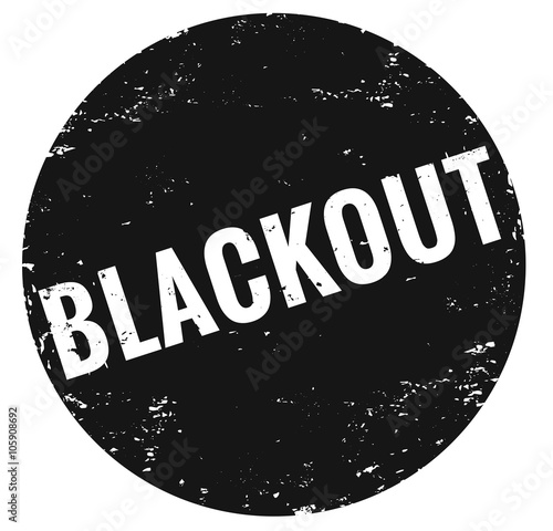 blackout stempel rot 