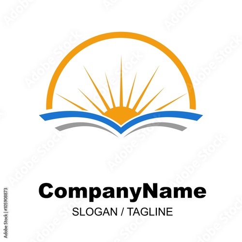 education logo icon vector