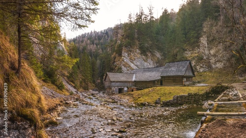 Old Mill in Kvacianska Dolina, Slovakia