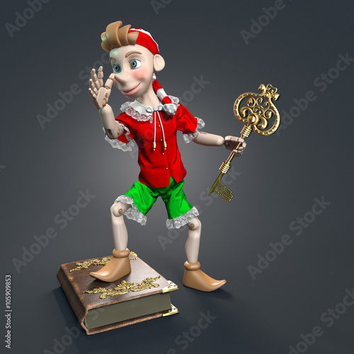 Pinocchio character photo