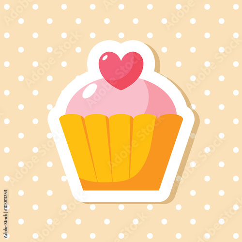 Valentine's day elements icon
