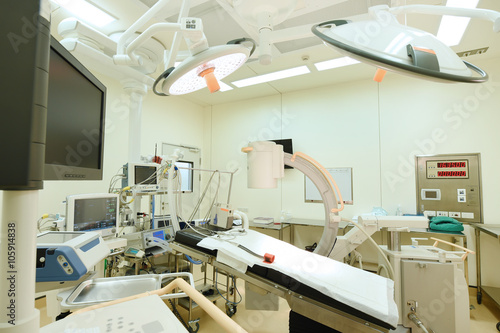 equipment and medical devices in modern operating room © nimon_t