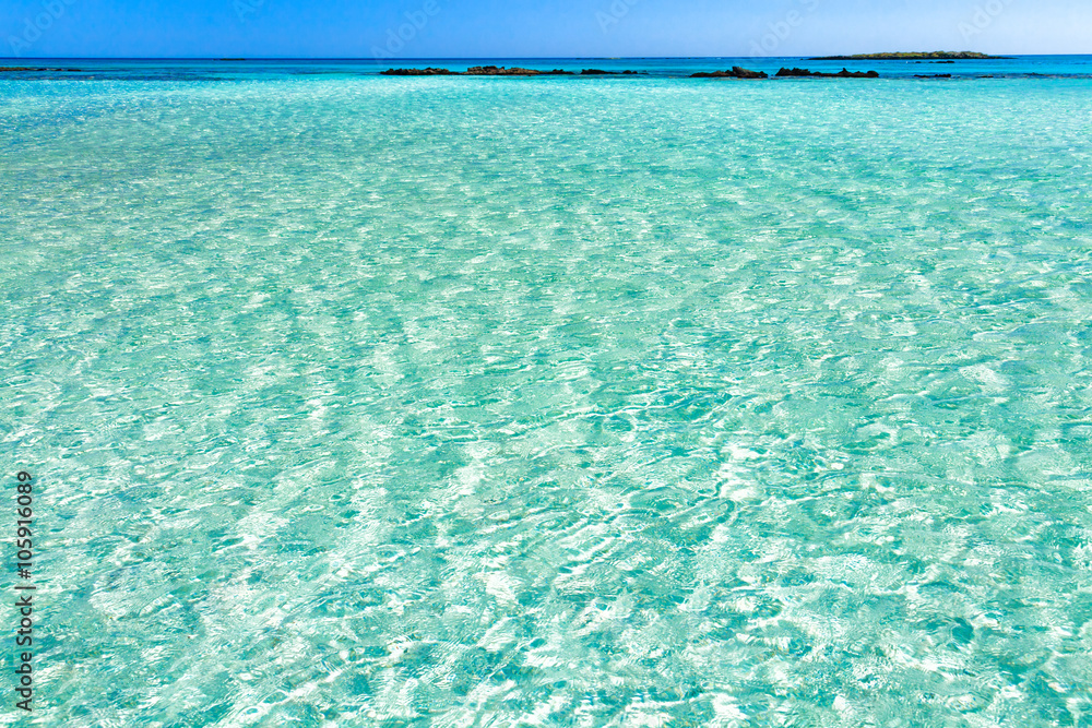 Turquoise Water of Elafonisi Beach