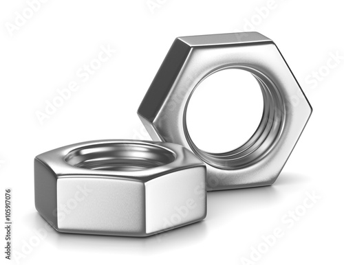 Two Metal Nut