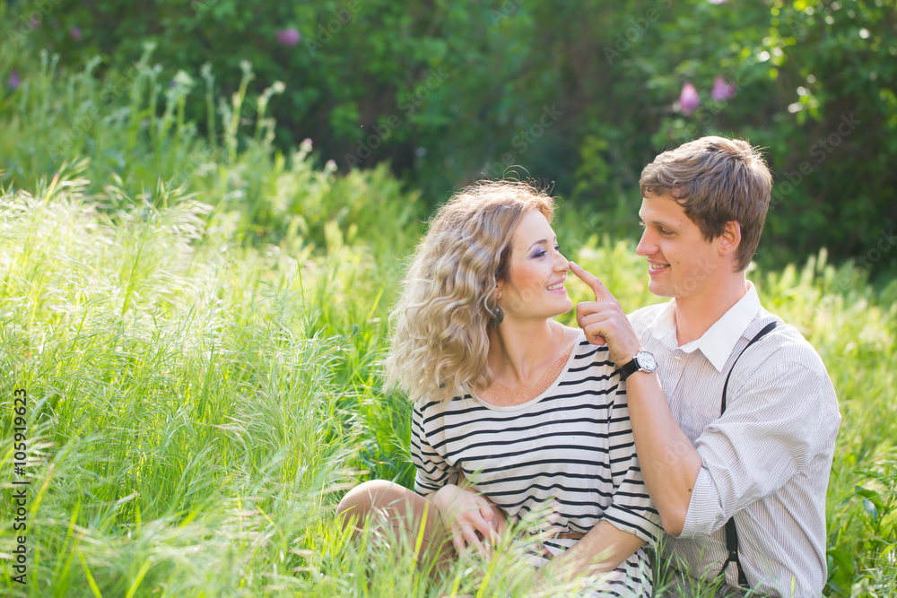 Fototapeta premium couple in love