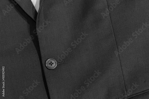 Gentleman suit in close up