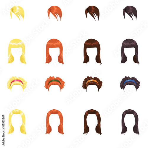 Female hair