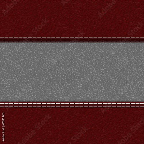 Leather background. Vector illustration