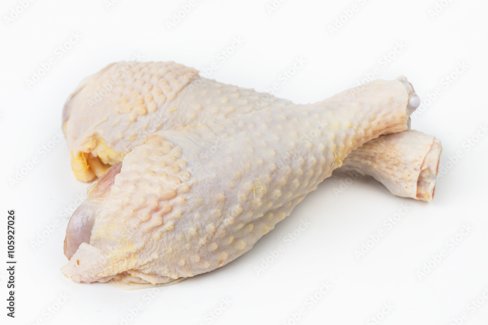 Naklejka premium Chicken leg