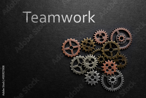 Teamword gears photo