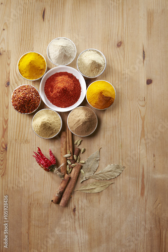 Fototapeta Naklejka Na Ścianę i Meble -  spices powder