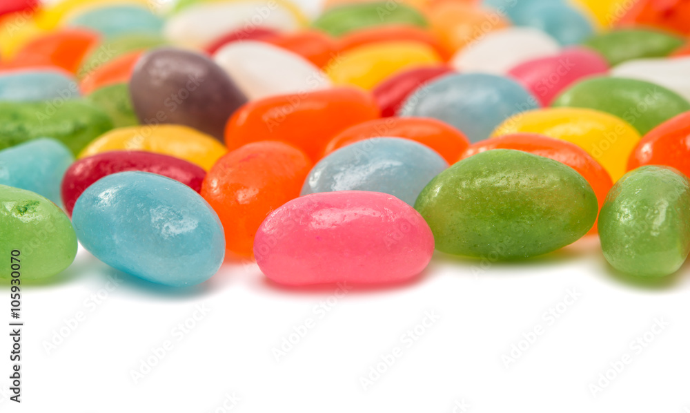 Assorted jelly beans.