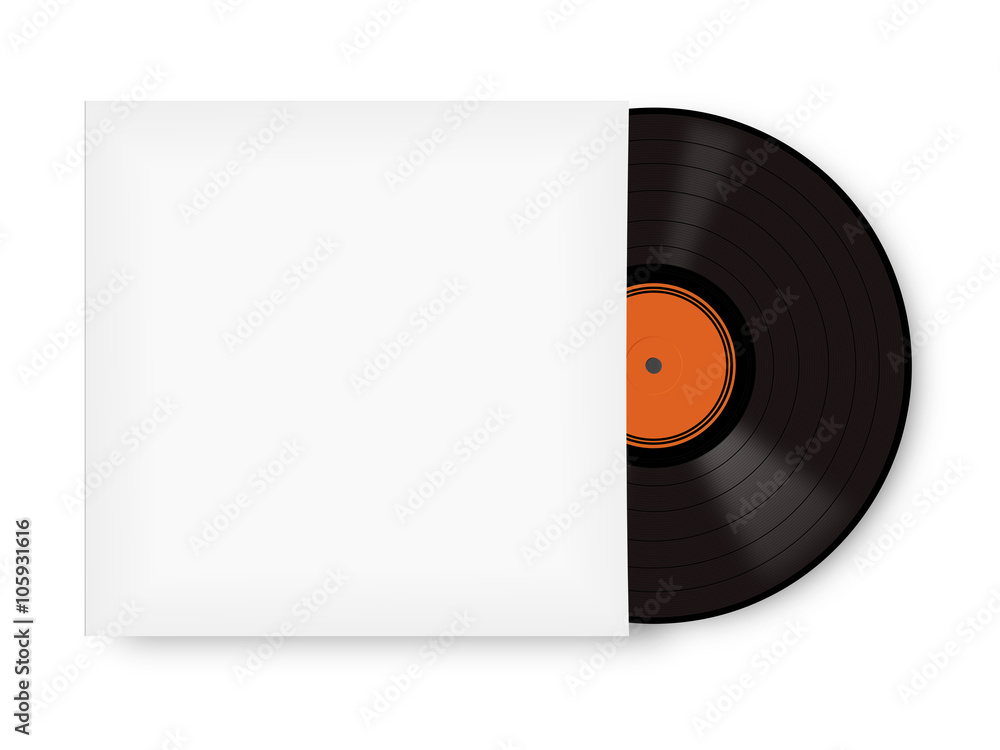 record vinyl with clipping path record vinyl with clipping path