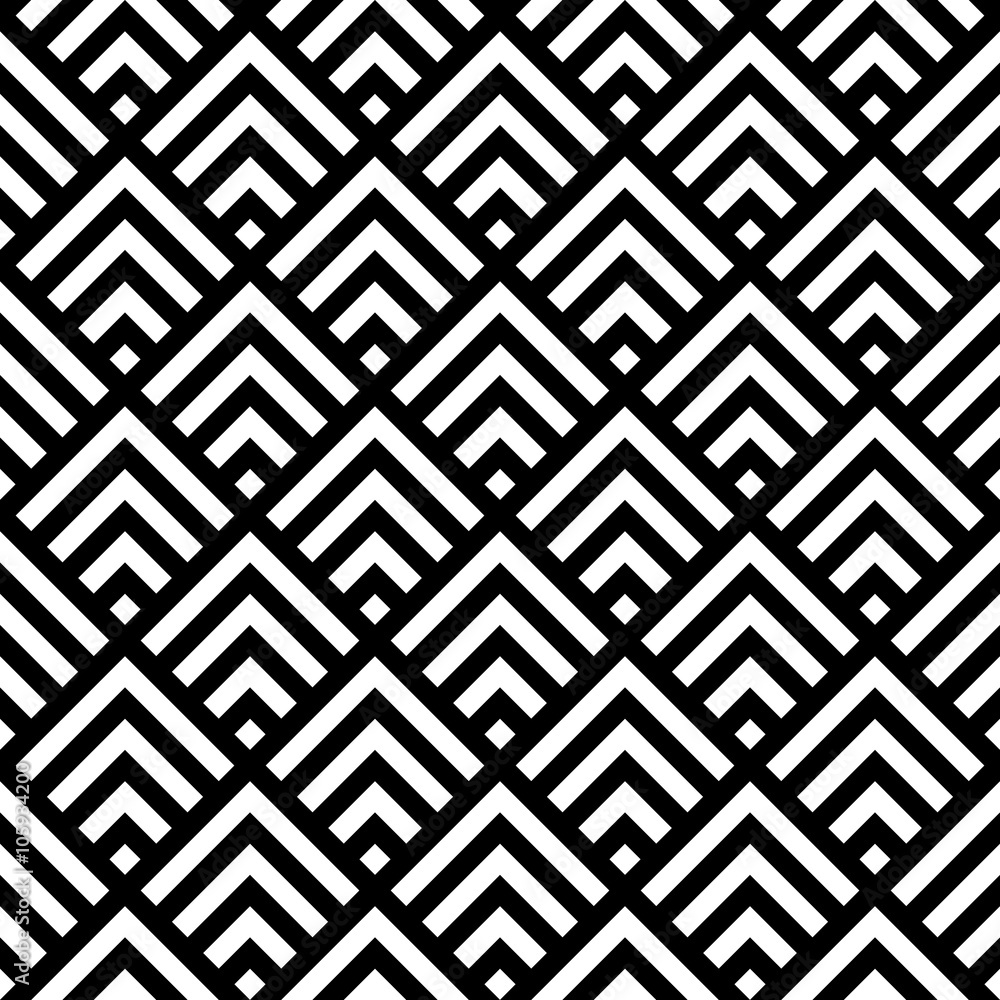 Black and white retro style pattern, seamless illustration Black and white retro style pattern, seamless illustration
