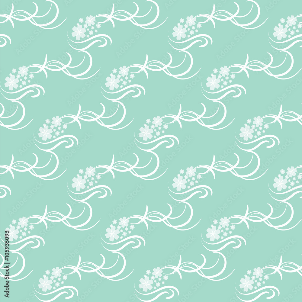 Seamless floral pattern Seamless floral pattern