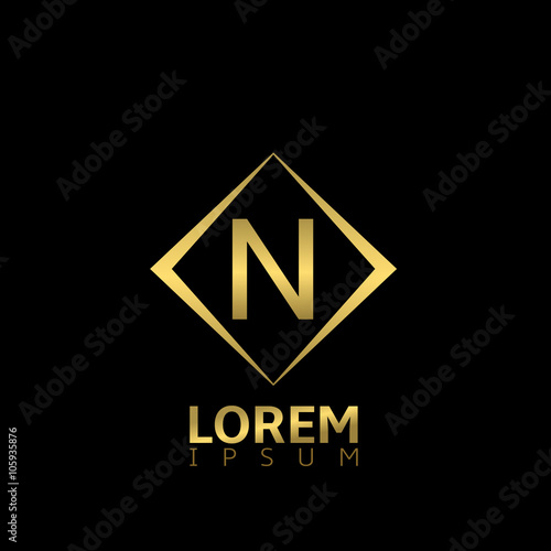 Free Download N letter logo - GFXLoad