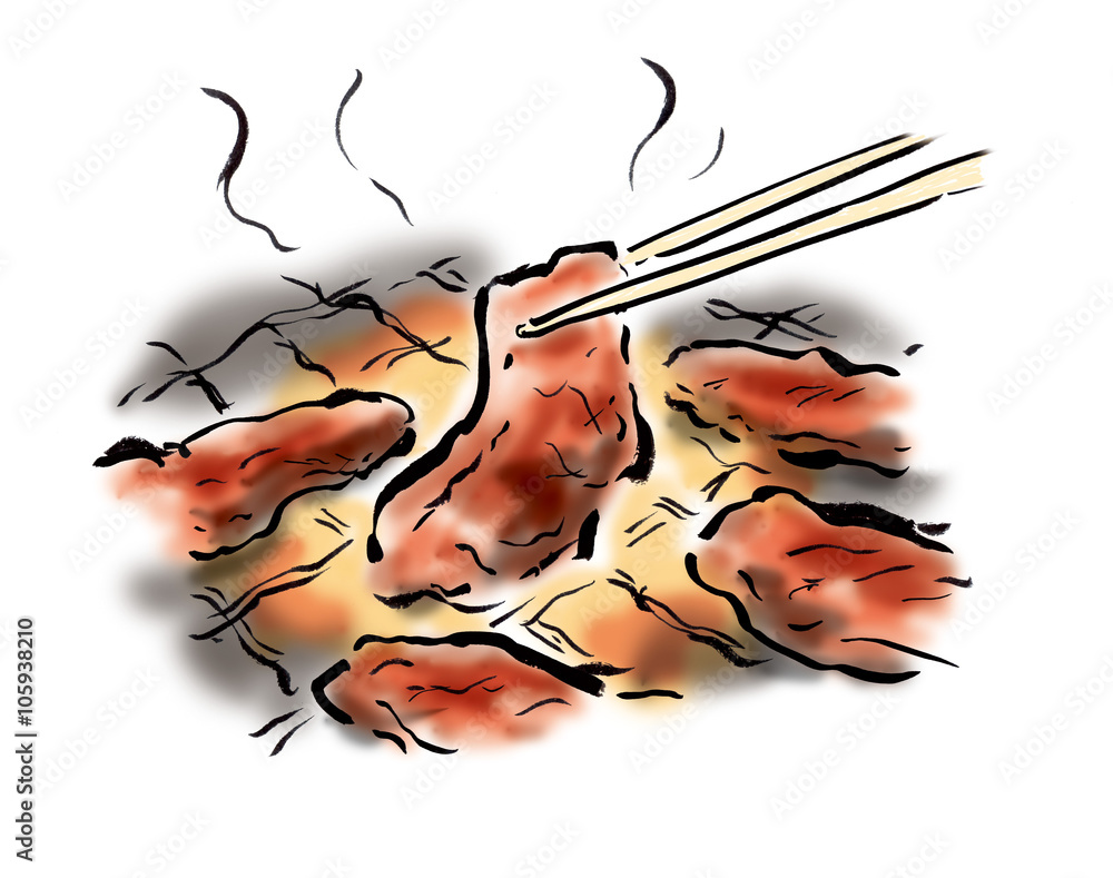 焼肉 Stock イラスト Adobe Stock 焼肉 Stock イラスト Adobe Stock