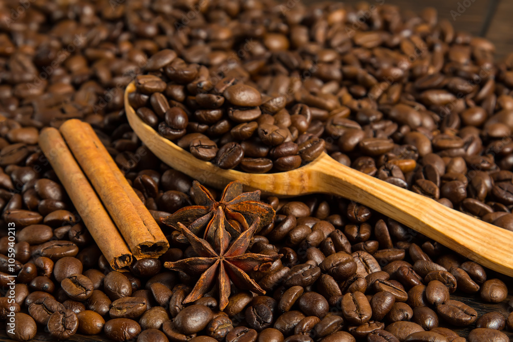 Obraz premium Black coffee