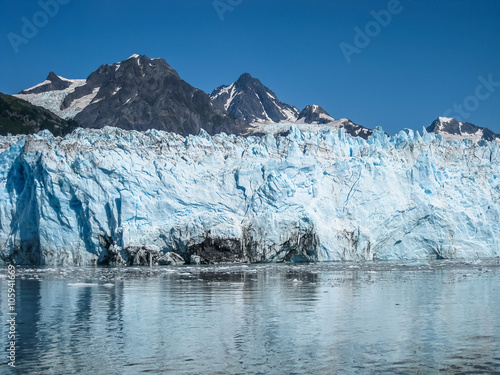 Wallpaper Mural Columbia Glacier is mirrored to the sea, Prince William Sound, Alaska, USA, America. View cruise . Torontodigital.ca