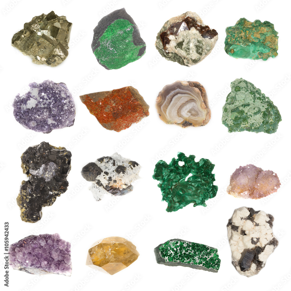 colliction of gemstones colliction of gemstones