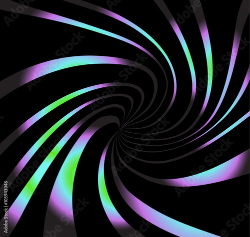 psychedelic vortex abstract art  background design  illustration