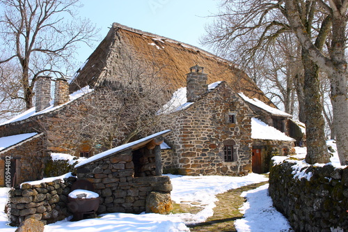 Moudeyres, Bigorre, Villages traditionnelles Auvergnats Haute-Loire France photo