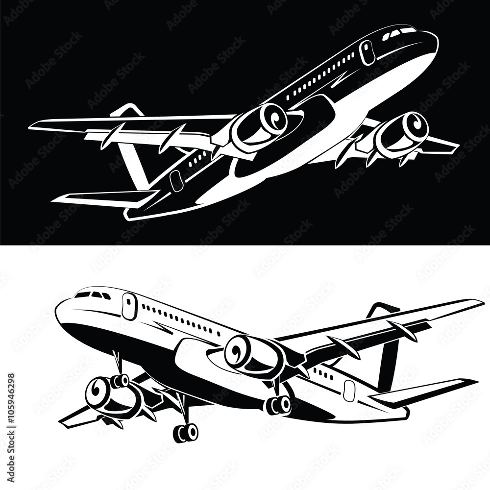 Aeroplane Take Off Clip Art