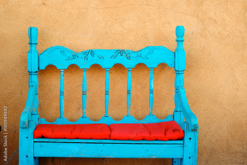 Obraz premium Obiekty: Krzesło w Santa Fe