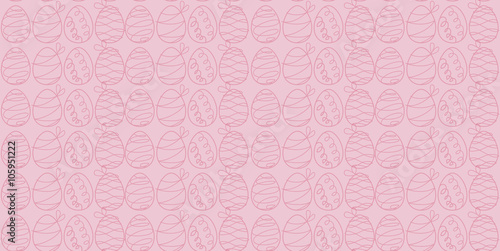  Easter seamless pattern