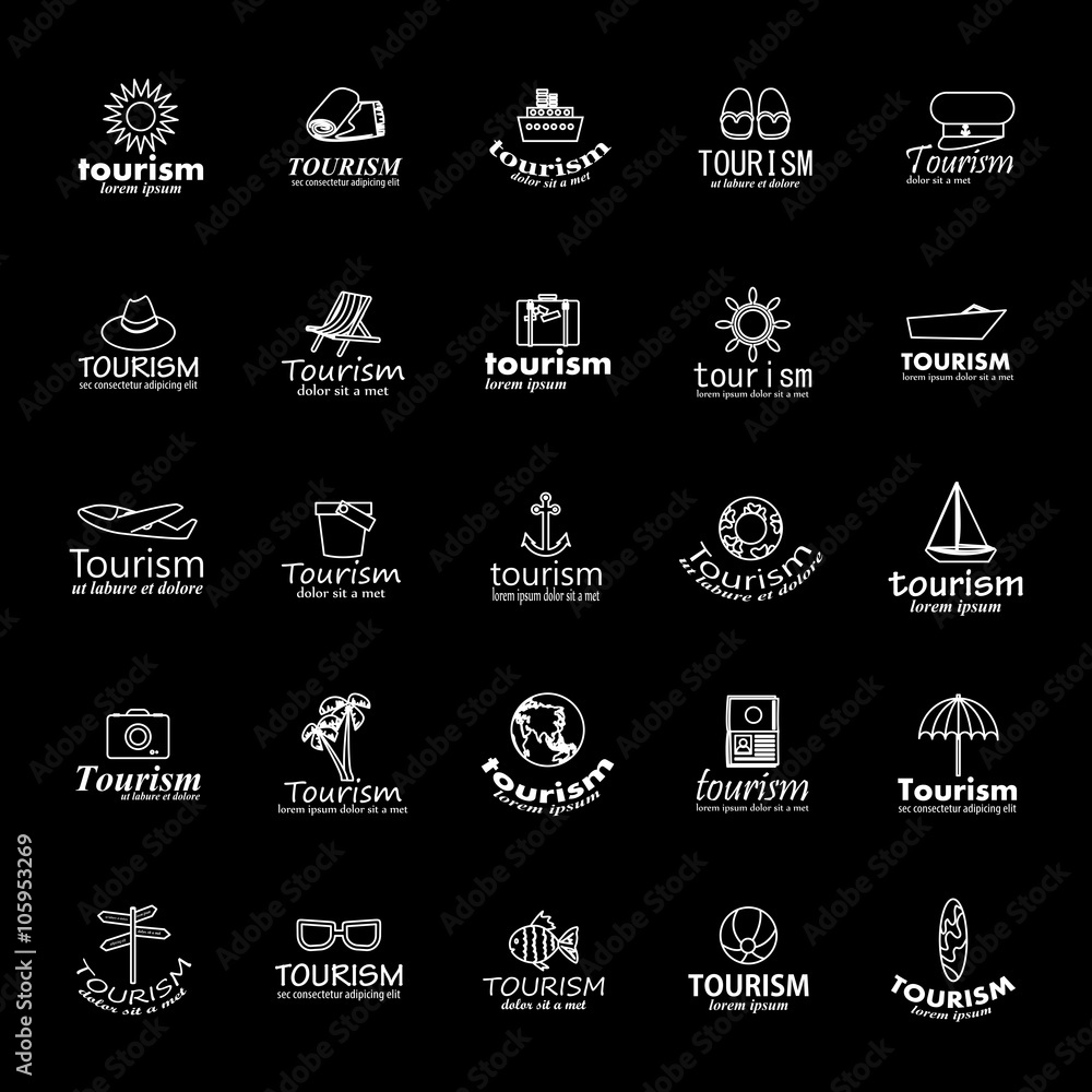 Summer Icons Set-Isolated On Black Background.Vector Illustration,Graphic Design.Vacation Sign And Icons.For Web,Websites,Print,Presentation Templates, Mobile Applications And Promotional Materials Summer Icons Set-Isolated On Black Background.Vector Illustration,Graphic Design.Vacation Sign And Icons.For Web,Websites,Print,Presentation Templates, Mobile Applications And Promotional Materials