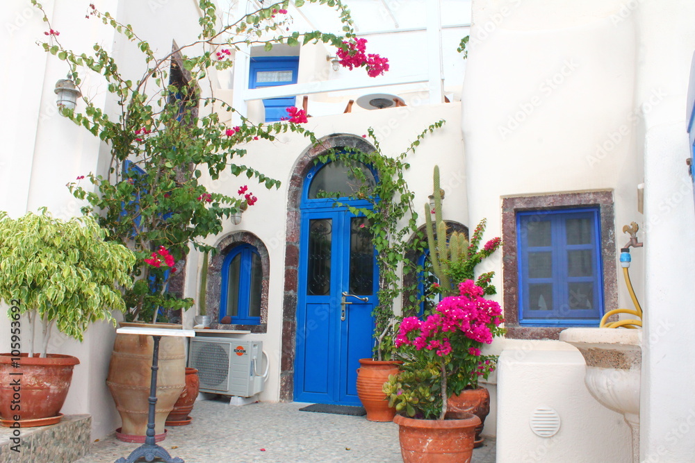 Fototapeta premium Santorini - Grecja