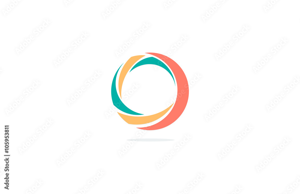 letter c circle abstract business logo letter c circle abstract business logo