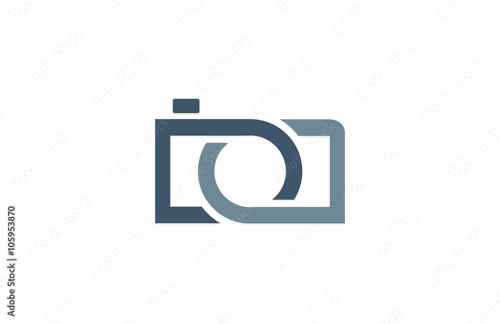 Obraz premium photography circle icon logo